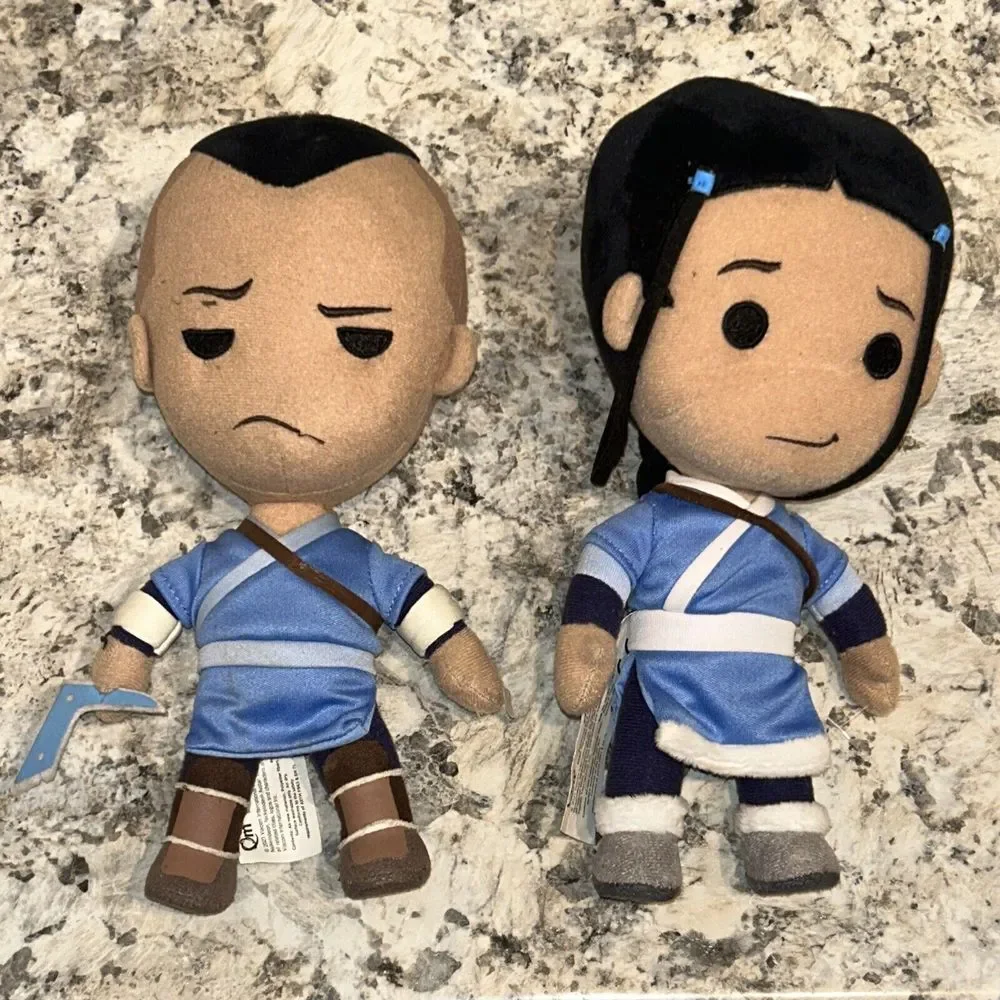 Quantum Mechanix - Avatar The Last Airbender‎ Sokka Q-Pals Plush 2 pieces P3